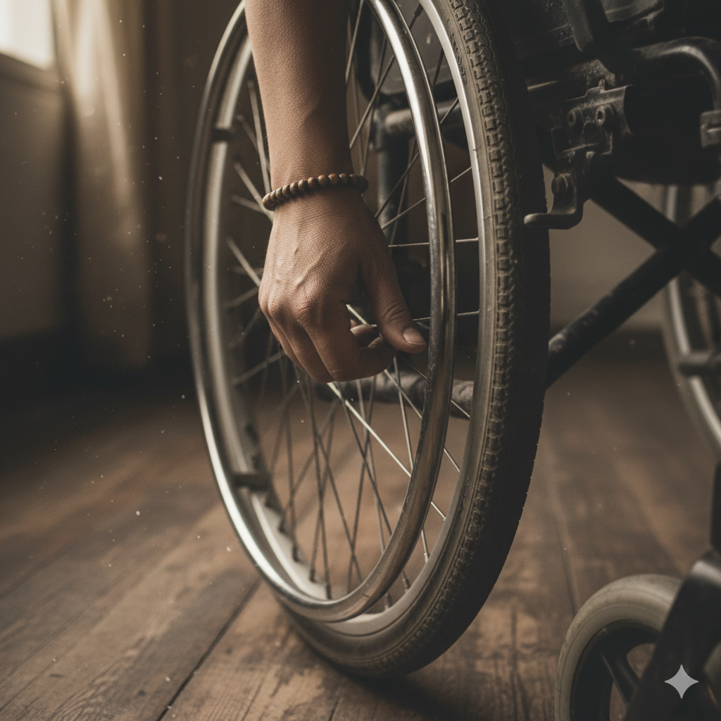 Eres la rueda que aplasta tu pie.